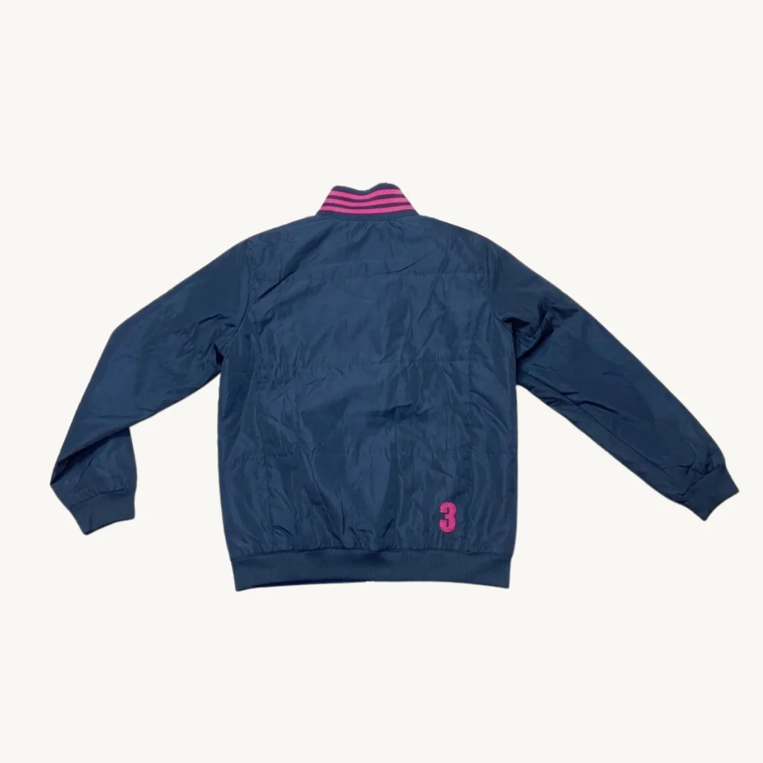Chaqueta Puffer Adidas Reversible "Pink Accent" - Negra y Rosa