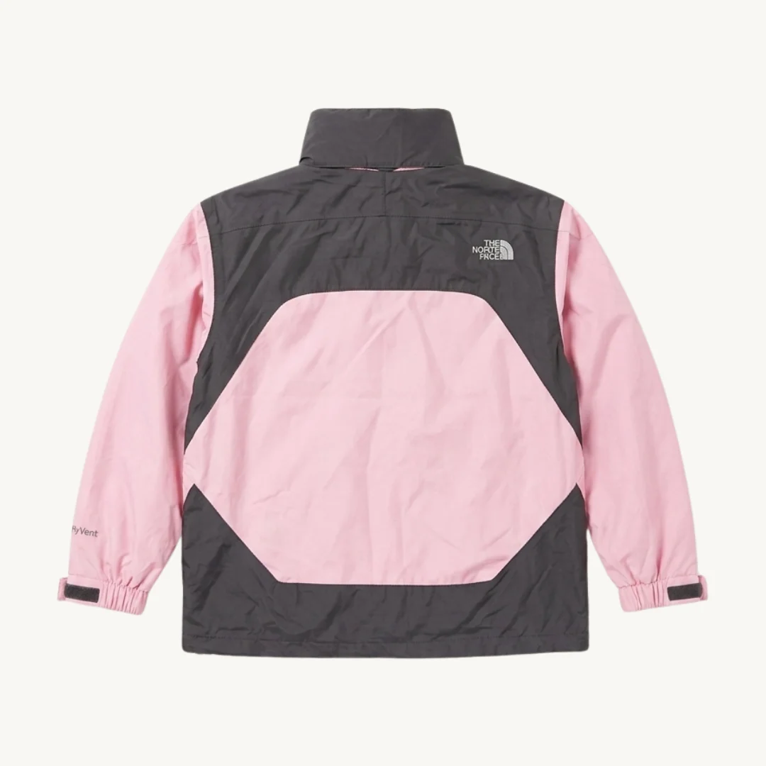 Chaqueta The North Face Rosa Y Gris
