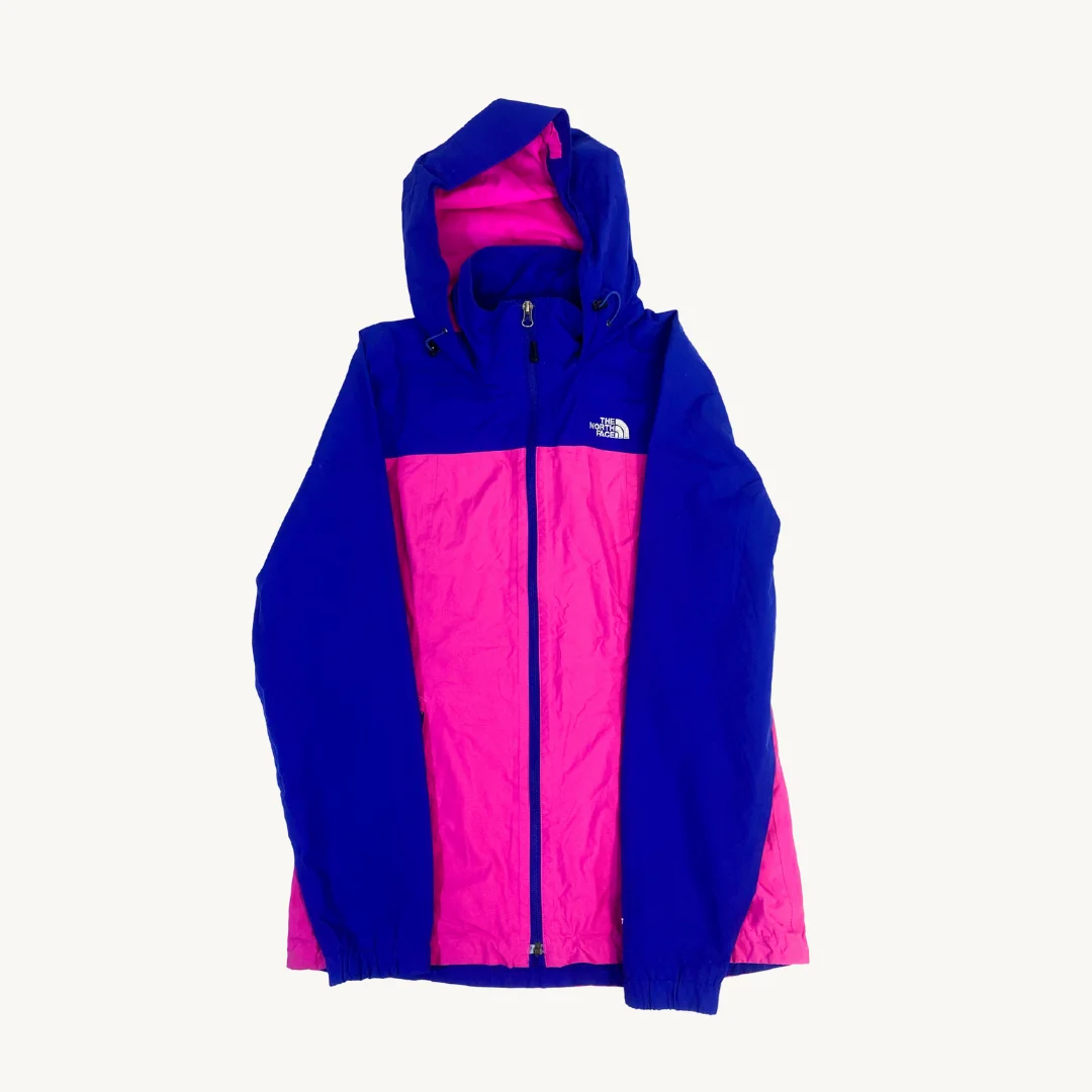 Chaqueta The North Face Rosada con azul