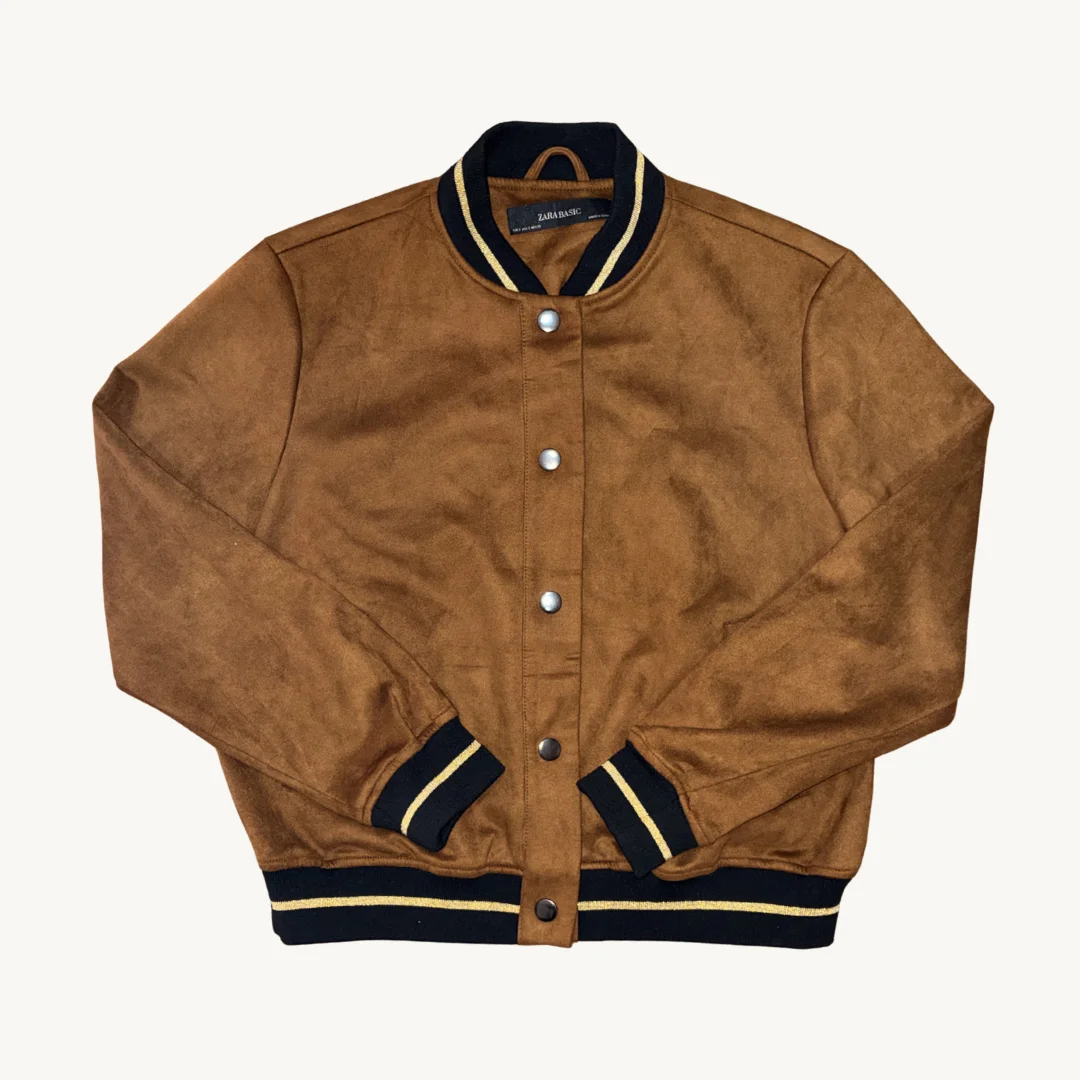 Chaqueta Utility Zara - Café Tabaco