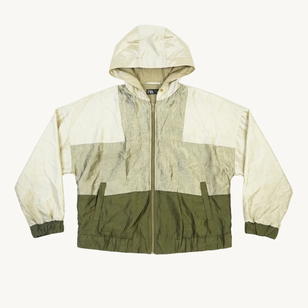 Cortavientos Zara Colorblock