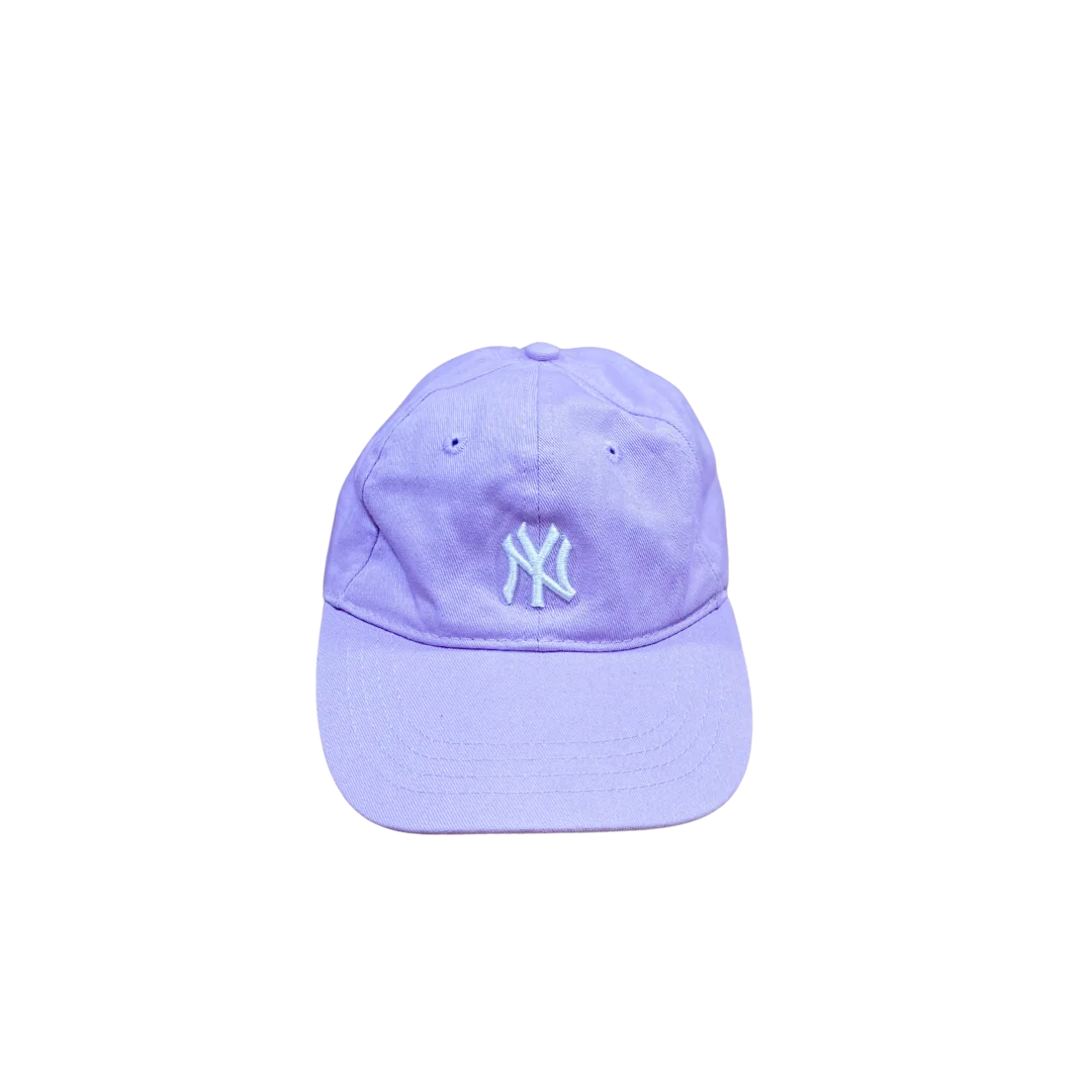 Gorra MLB New York Yankees Lila Pastel Clásica Dad Hat