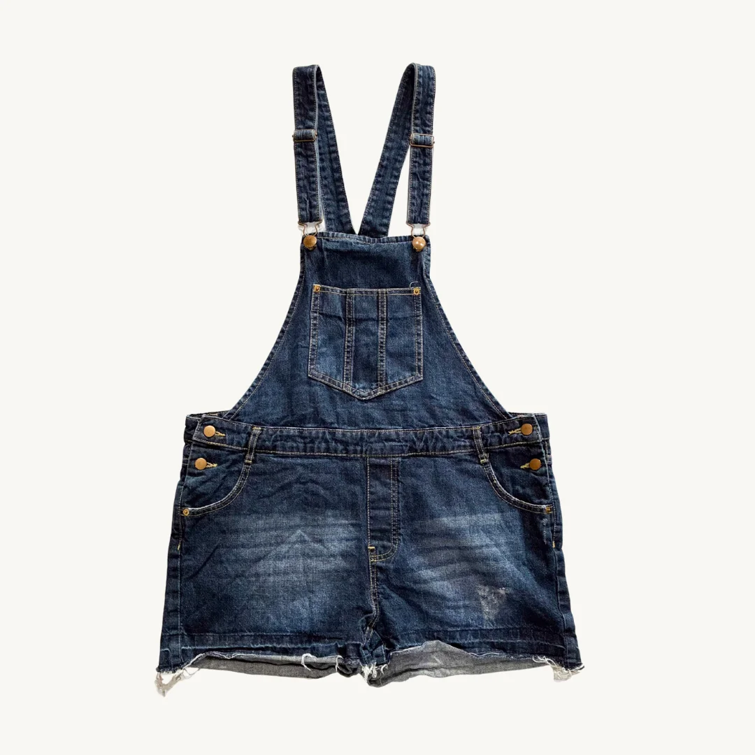 Jardinera Denim Dark Wash