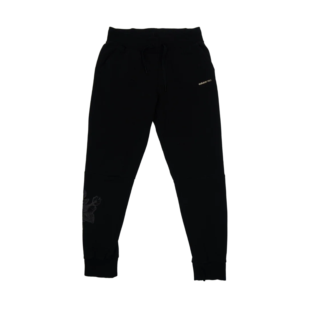 Pantalón de Buzo Adidas Negro de Calce Ajustado