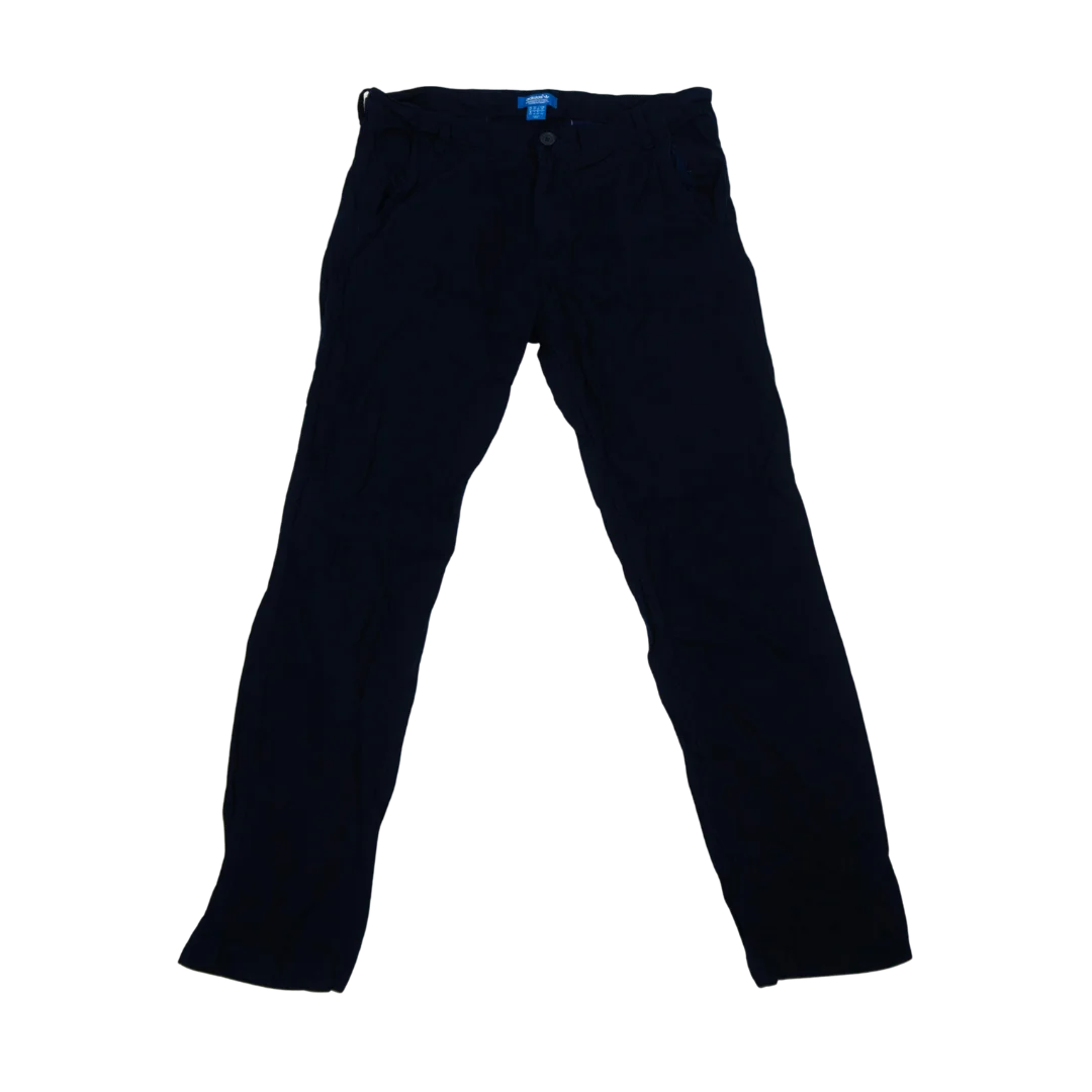 Pantalón de Tela Adidas Casual Azul Marino