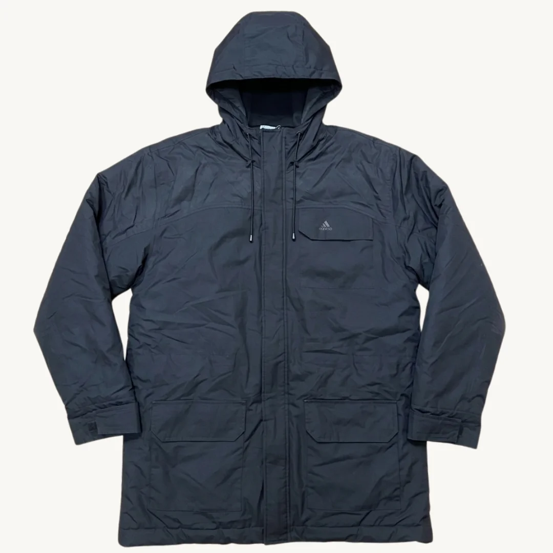 Parka Técnica Acolchada Adidas Urban Utility – Stealth Black Edition