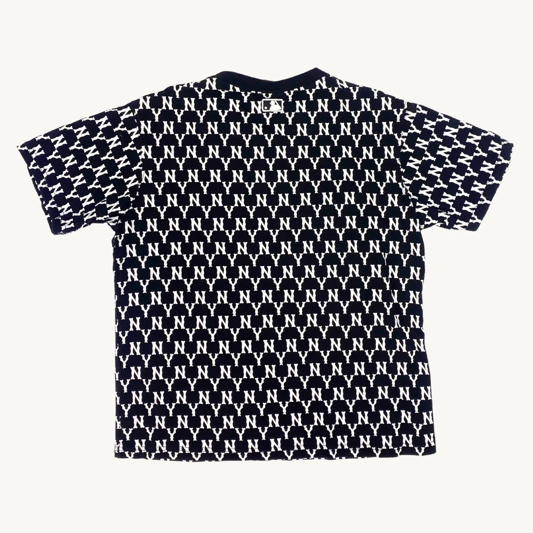Polera MLB Azul Rayada NY Yankees