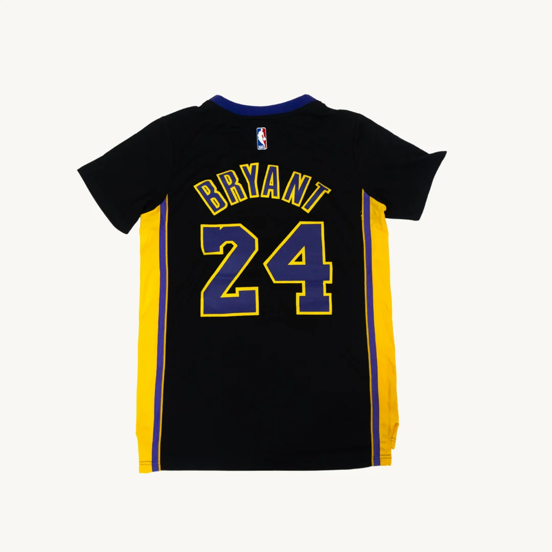Polera de Basquetbol Los Angeles Lakers Kobe Bryant 24 Adidas Negra — foto 2
