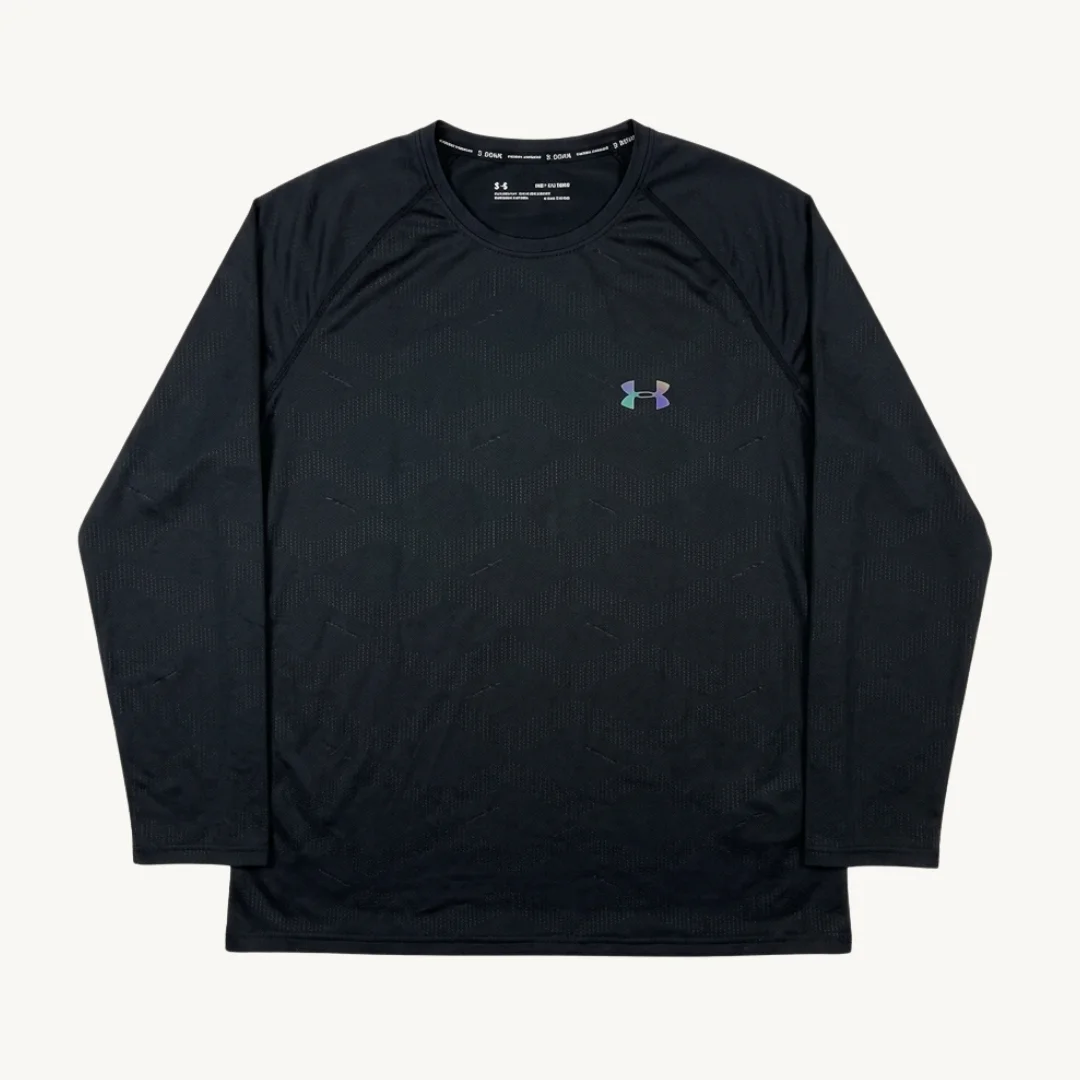 Polera Deportiva Under Armour Run Manga Larga