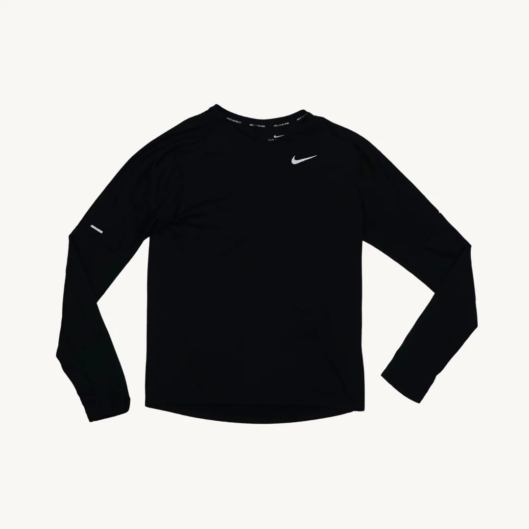Polera Manga Larga Nike Pro Compression Tech Negro