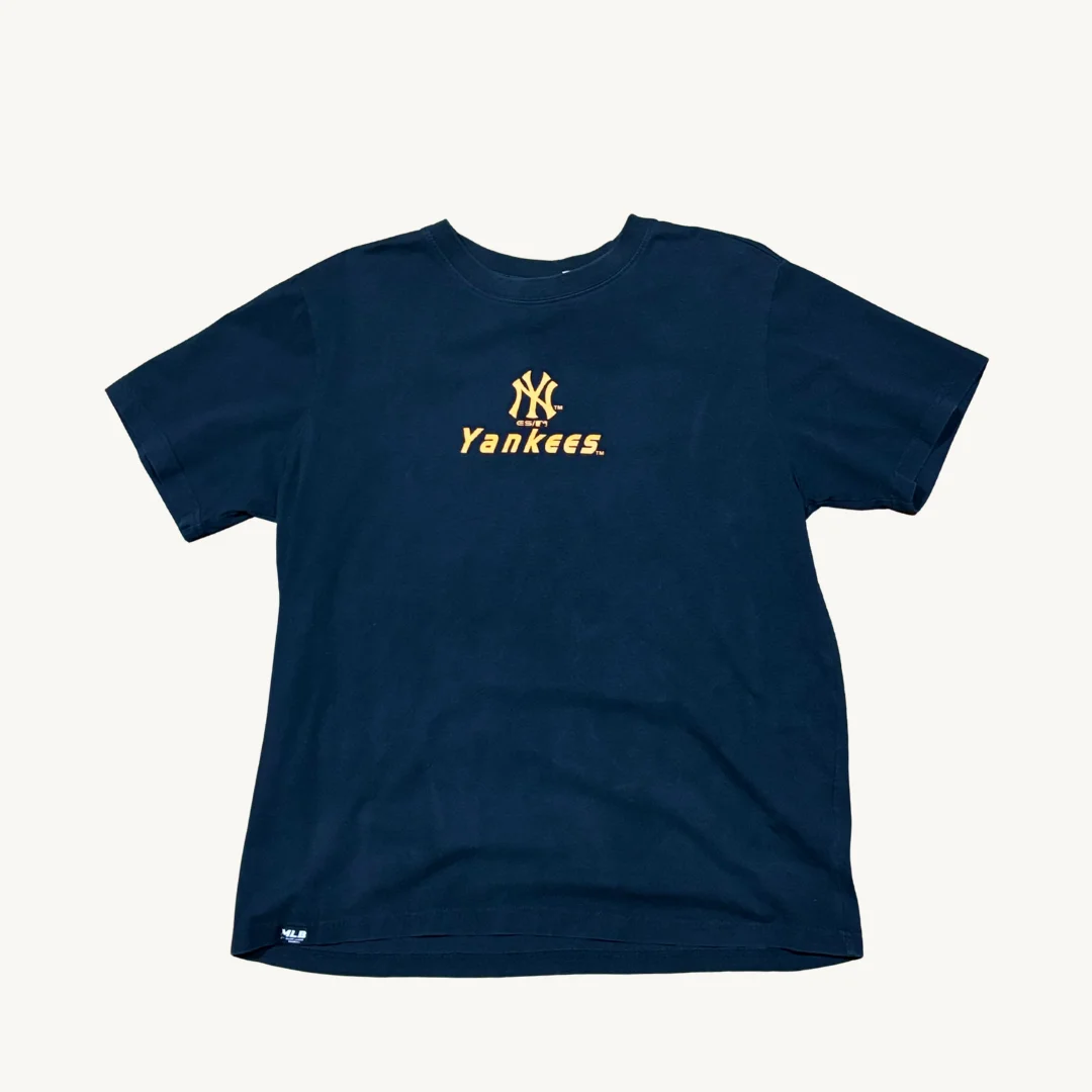 Polera MLB logo naranjo