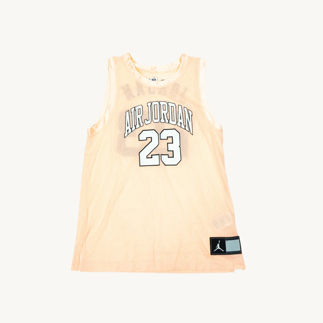 Polera Musculosa de Básquetbol Rosa Pálido