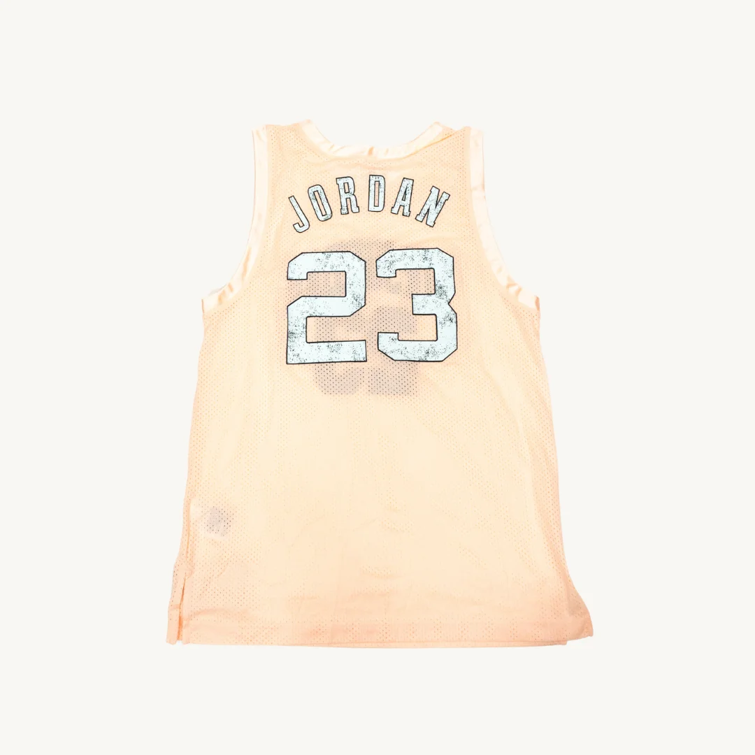 Polera Musculosa de Básquetbol Rosa Pálido