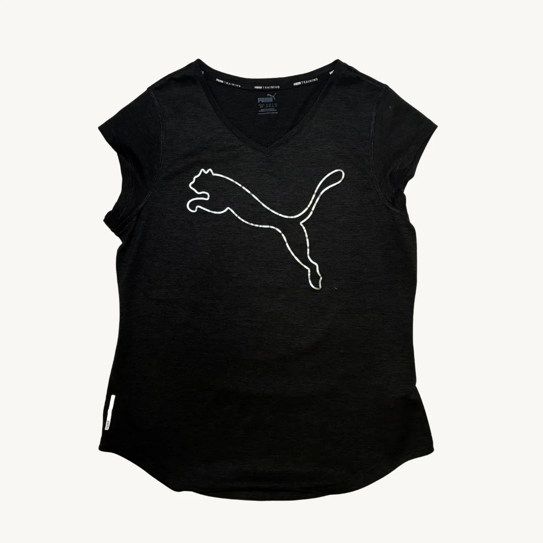 Polera Puma Training - Gris Melange