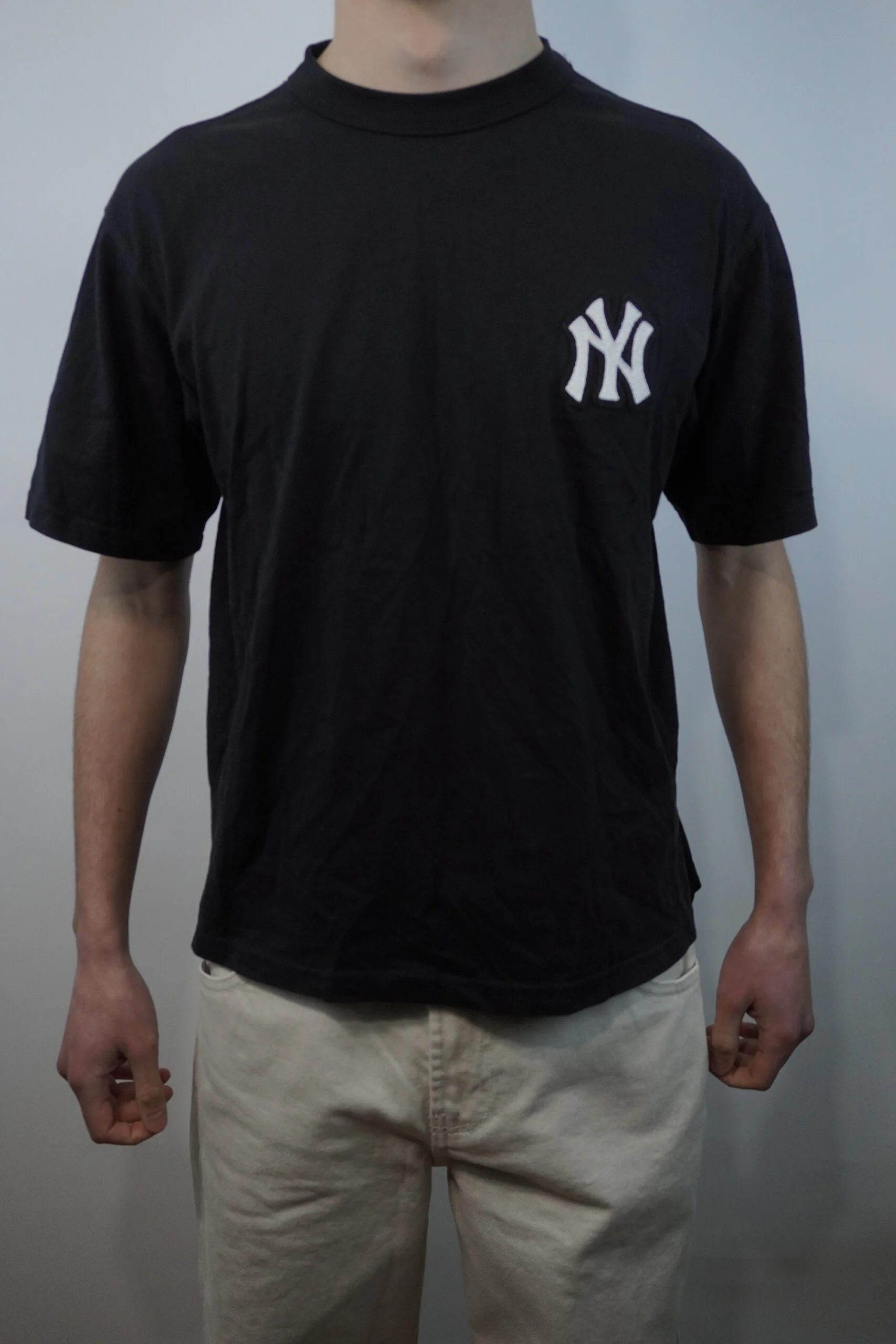 Polera MLB Yankees negra