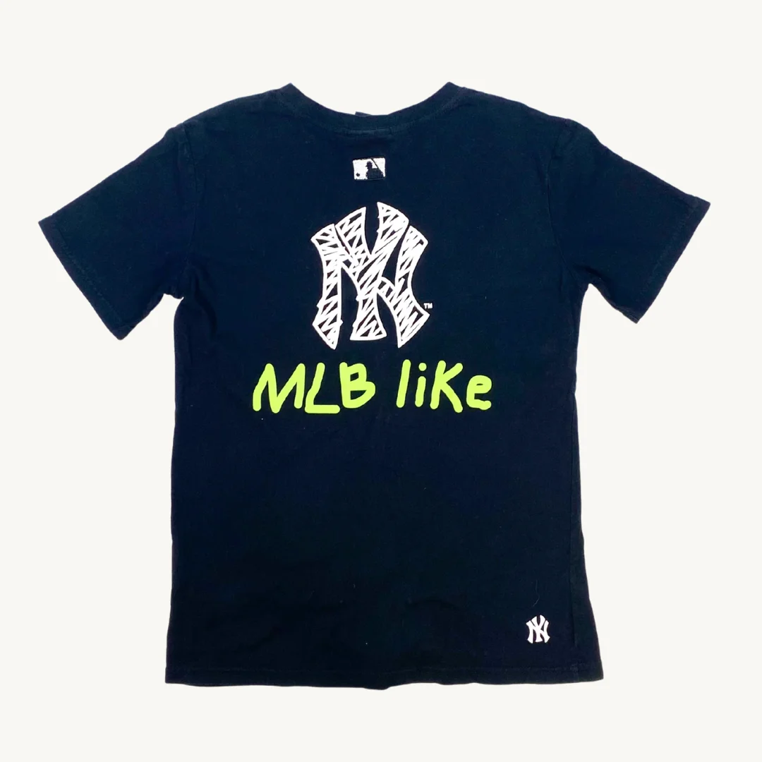 Polera MLB Negra MBA Like