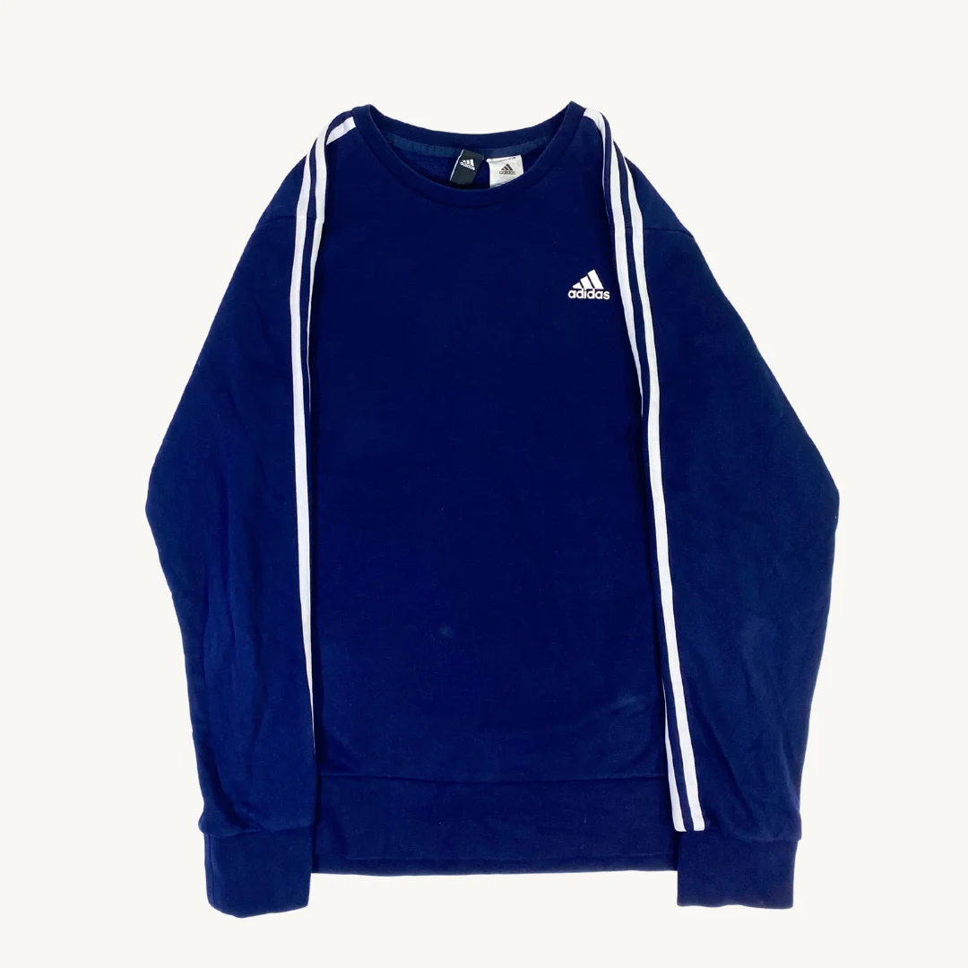 Poleron Adidas azul marino