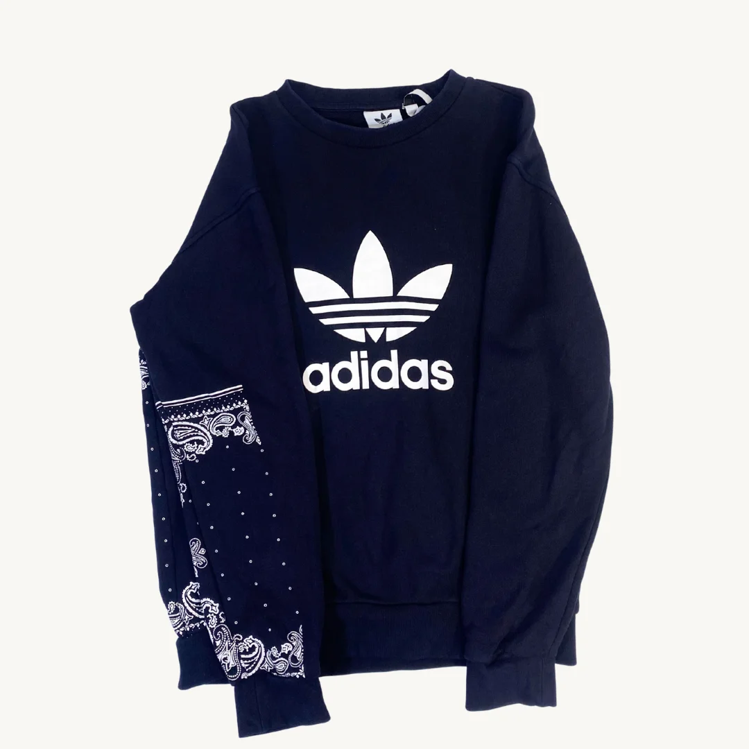 Poleron Adidas azul marino