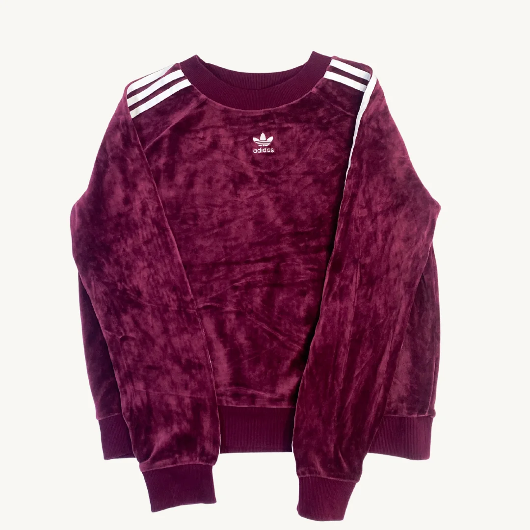 Poleron Adidas Burdeo