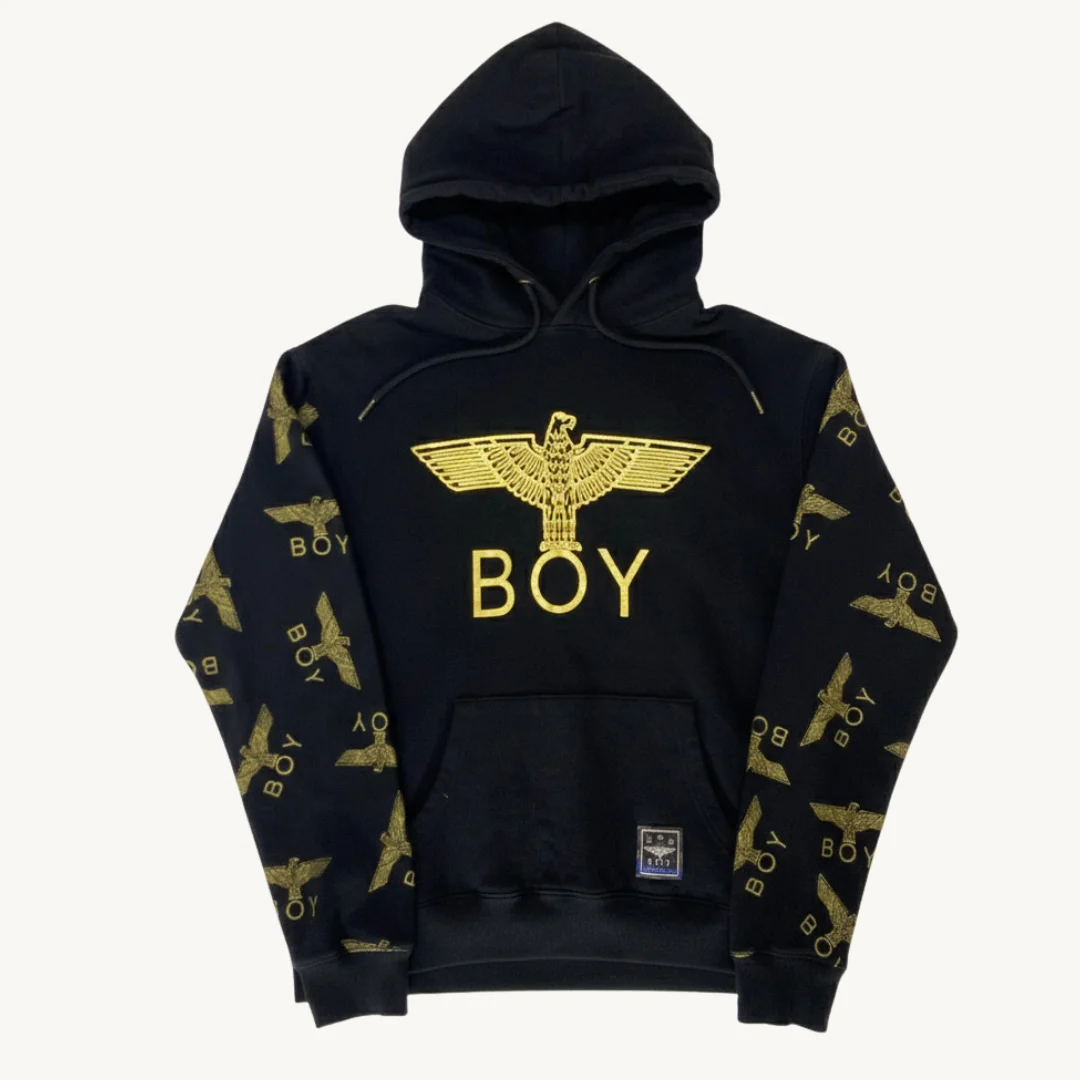 Poleron BOY Parche Platino