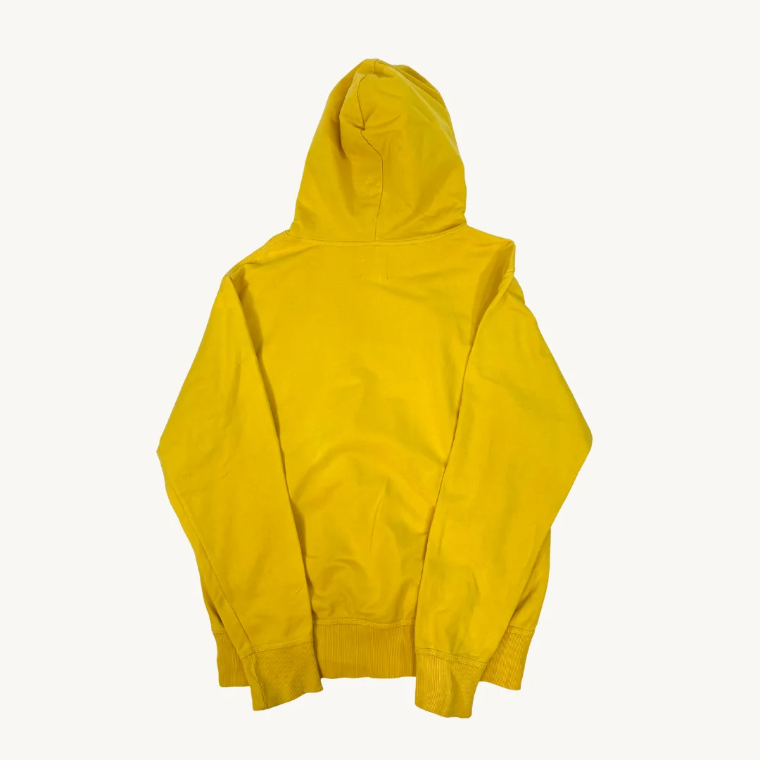Poleron con Capucha Champion Logo Pequeño Amarillo