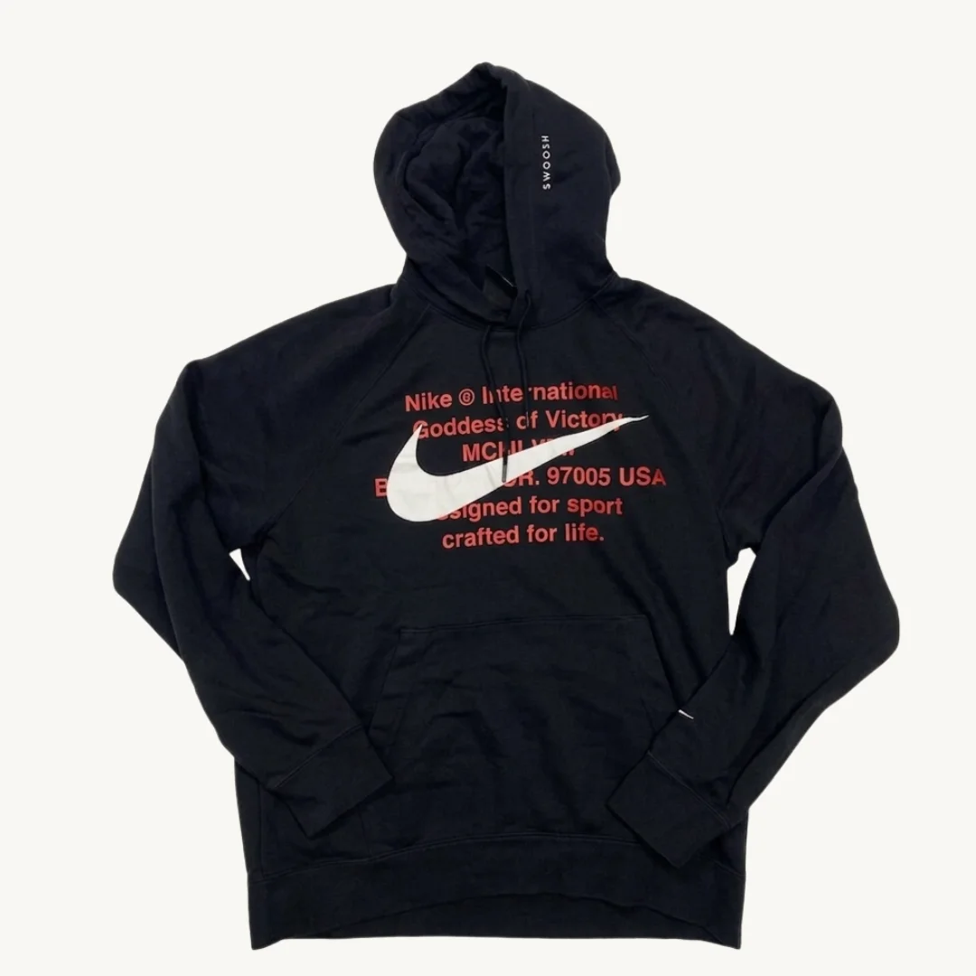 Poleron con Capucha Nike Sportswear International Goddess of Victory - Negro