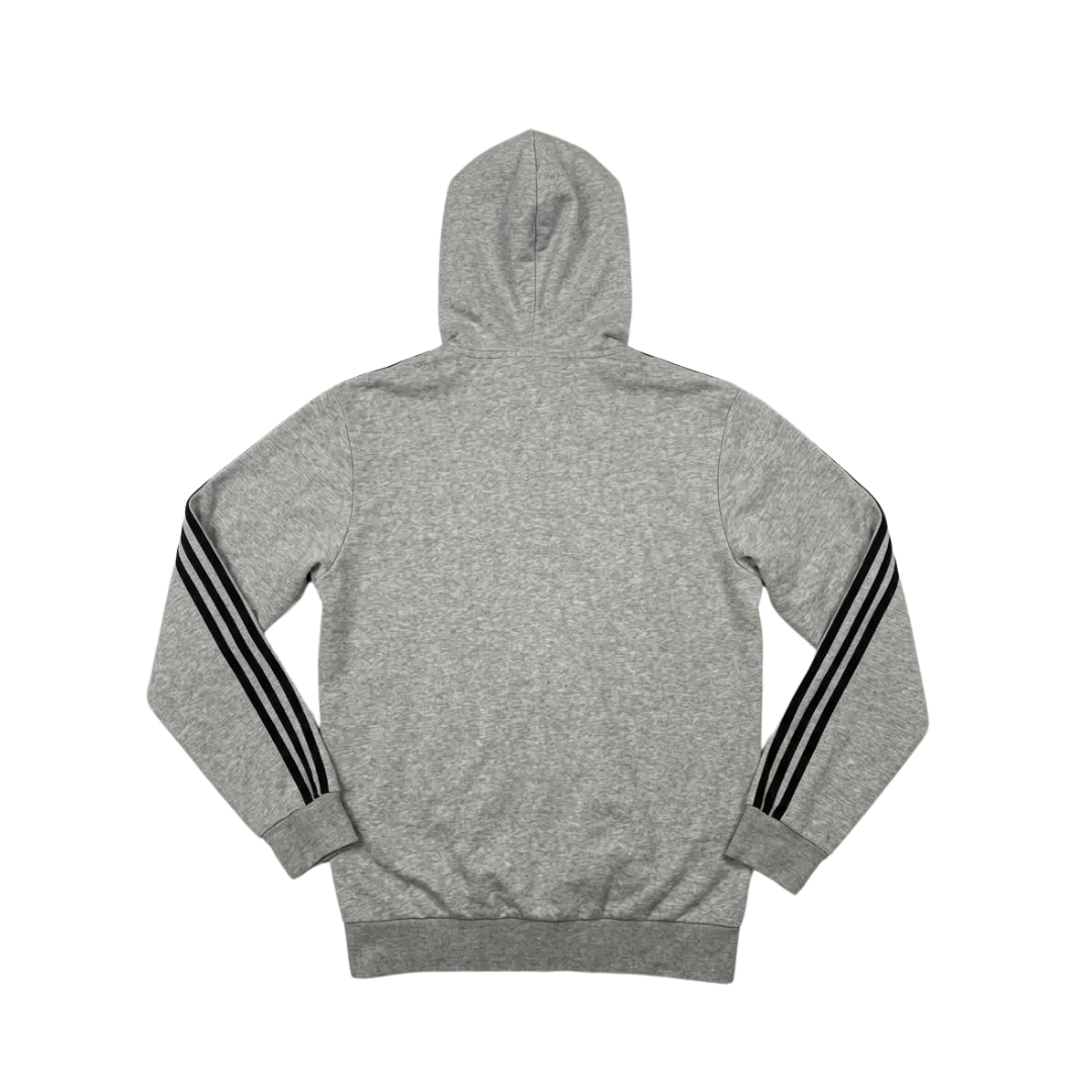 Polerón con Gorro Adidas Gris Essentials