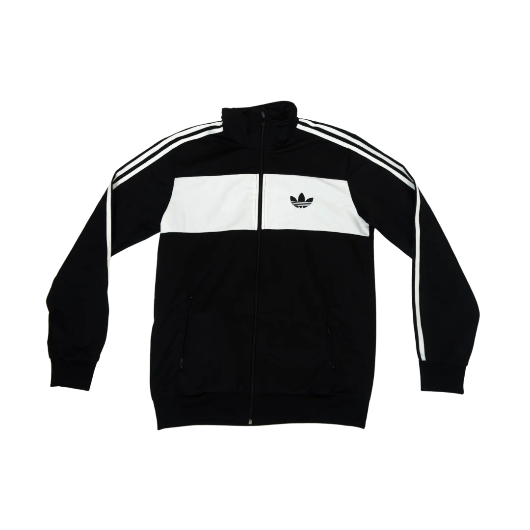 Polerón Deportivo Adidas Originals Negro con Cierre