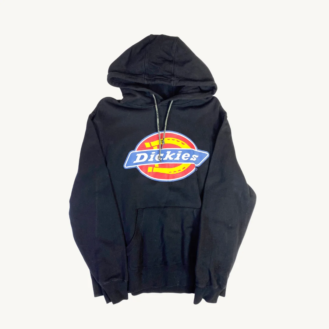 Poleron Dickies con Capucha y Logo Clásico en Negro