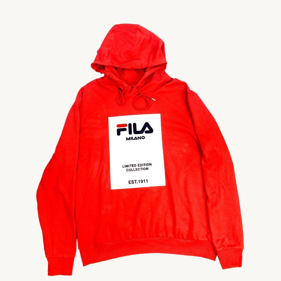 Poleron Fila milano rojo