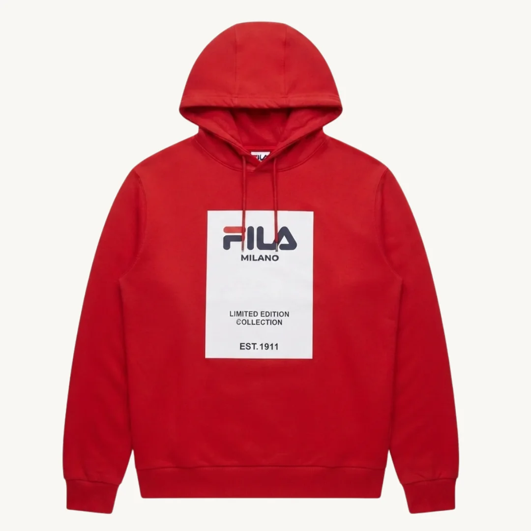 Poleron Fila milano rojo