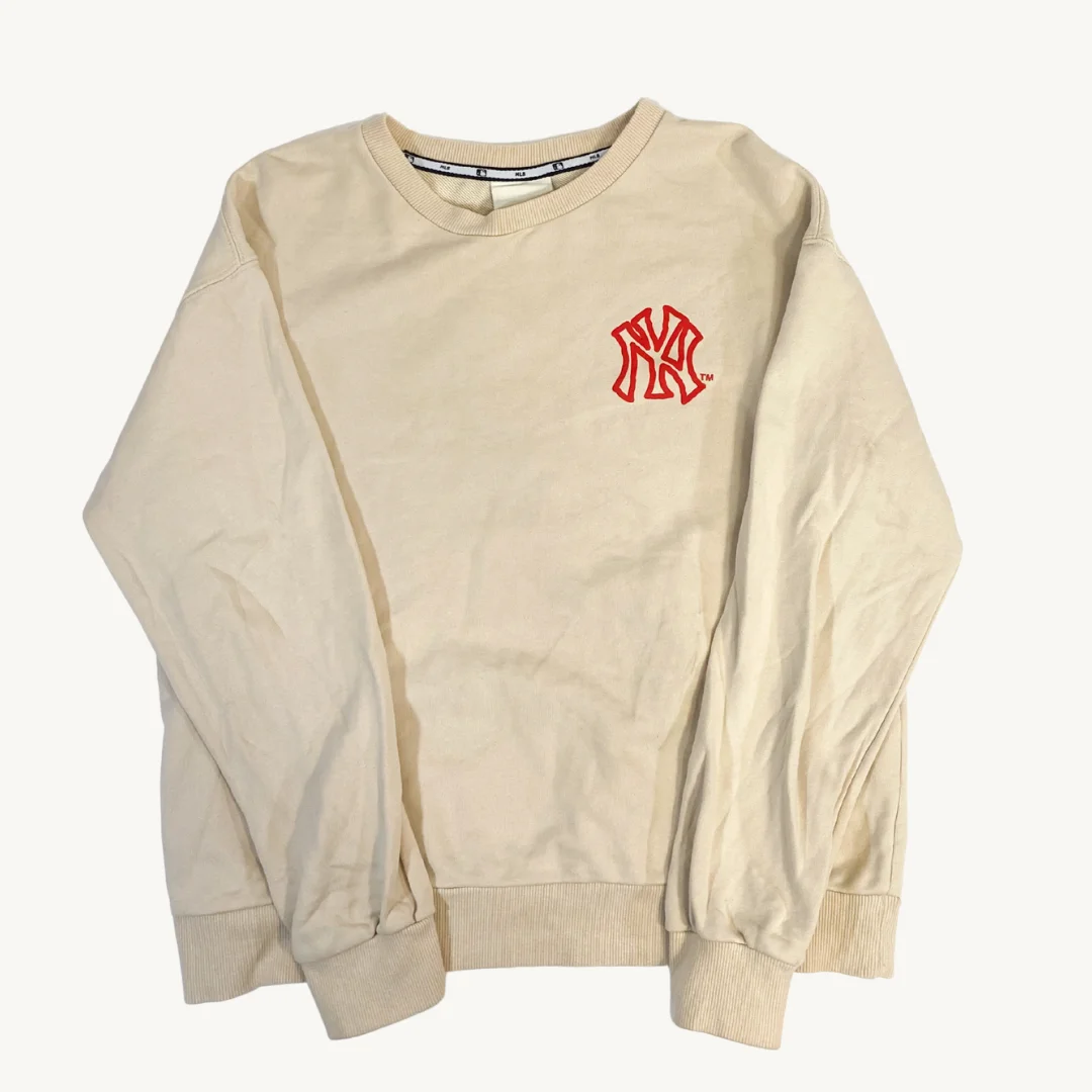 Poleron MLB crema