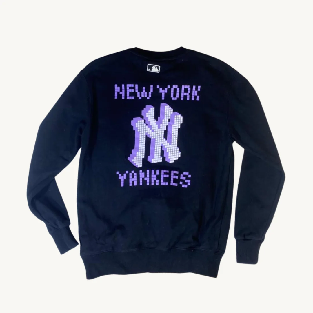 Poleron MLB logo morado