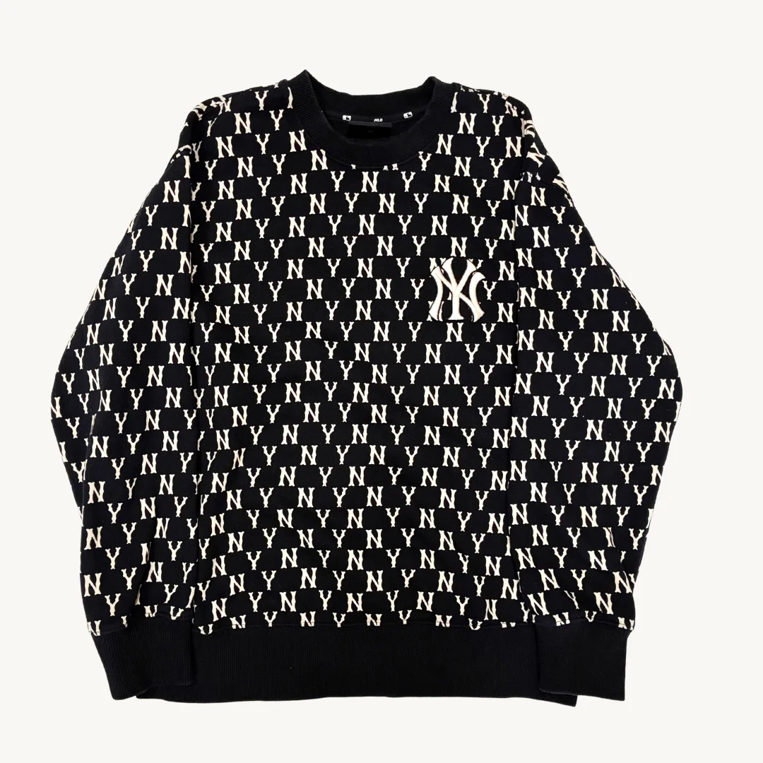 Poleron MLB Monogram Negro