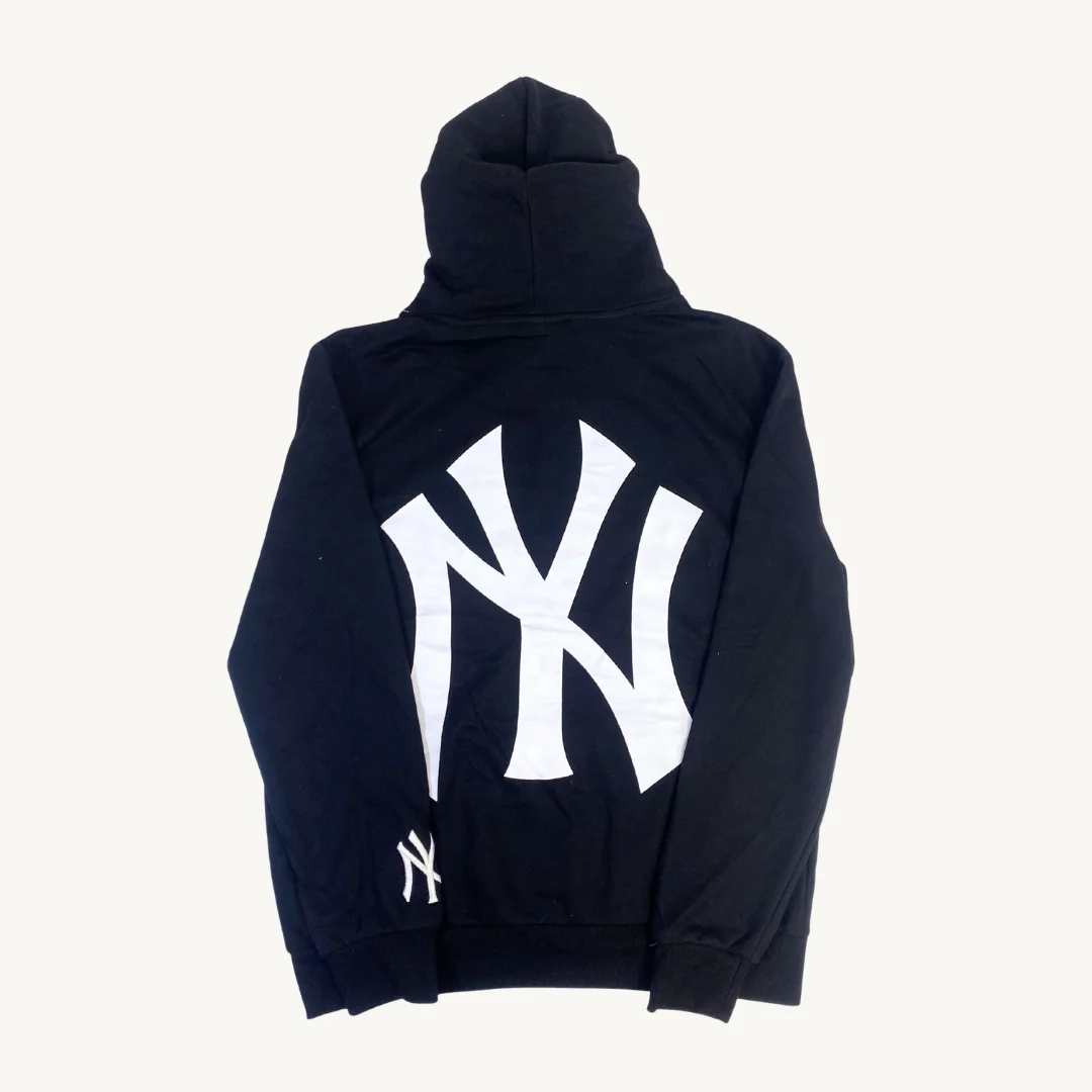 Poleron MLB negro big logo
