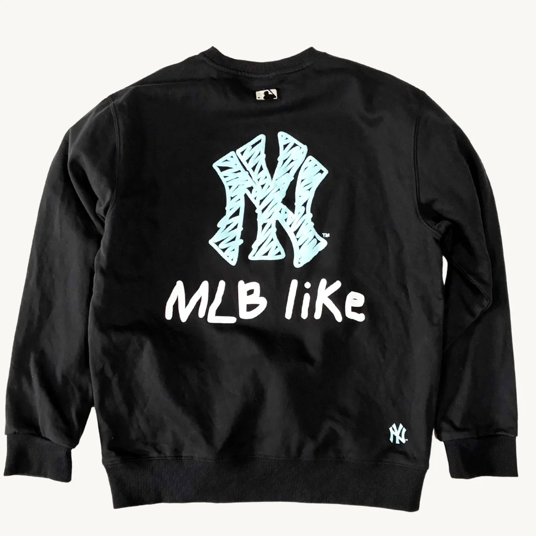 Polerón MLB New York Yankees Like Negro/Celeste