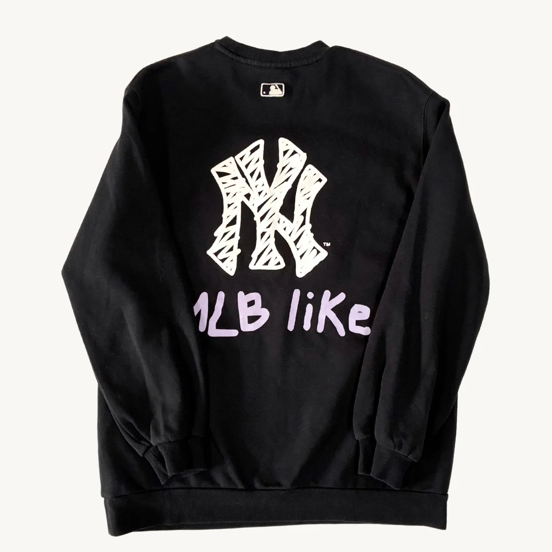 Polerón MLB New York Yankees Like Negro