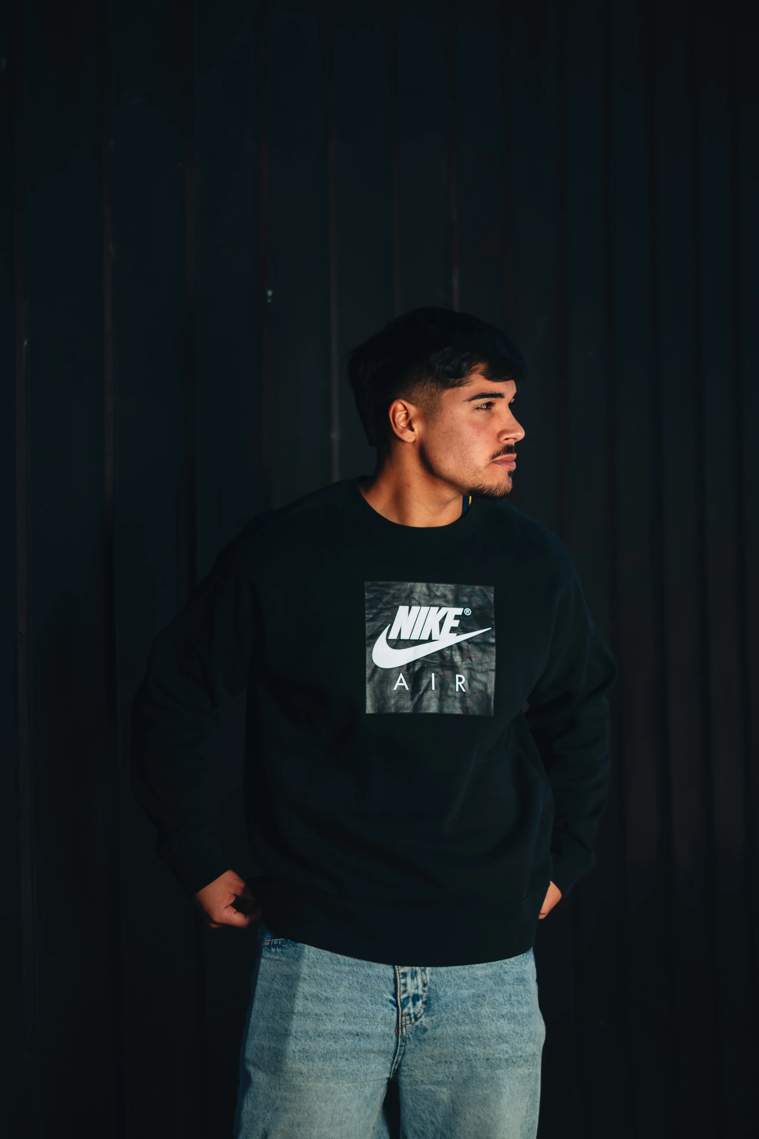 Poleron Nike Air negro