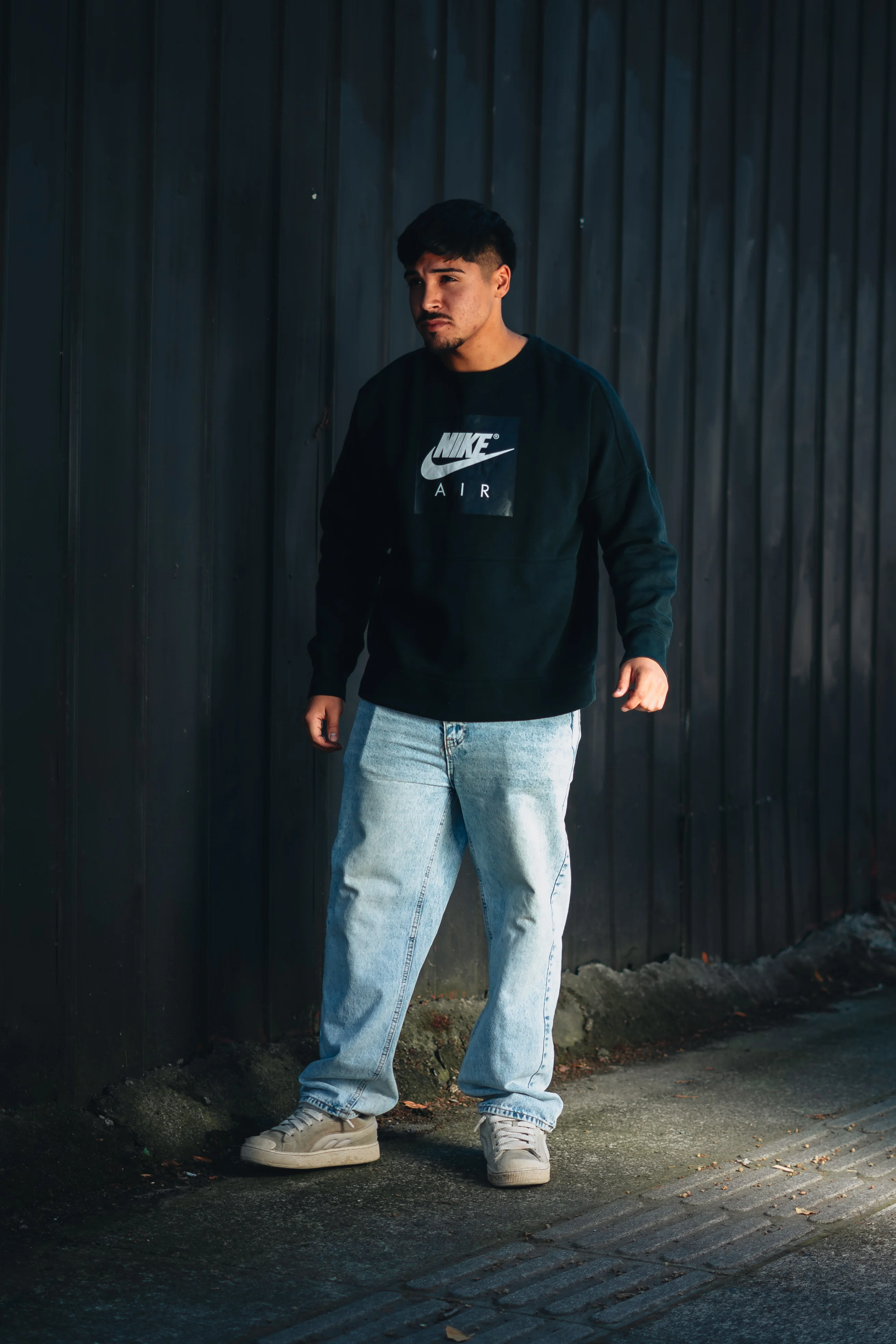 Poleron Nike Air negro