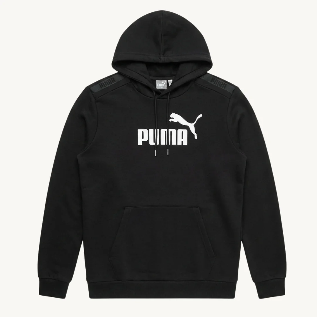 Poleron Puma Logo Esencial con Capucha