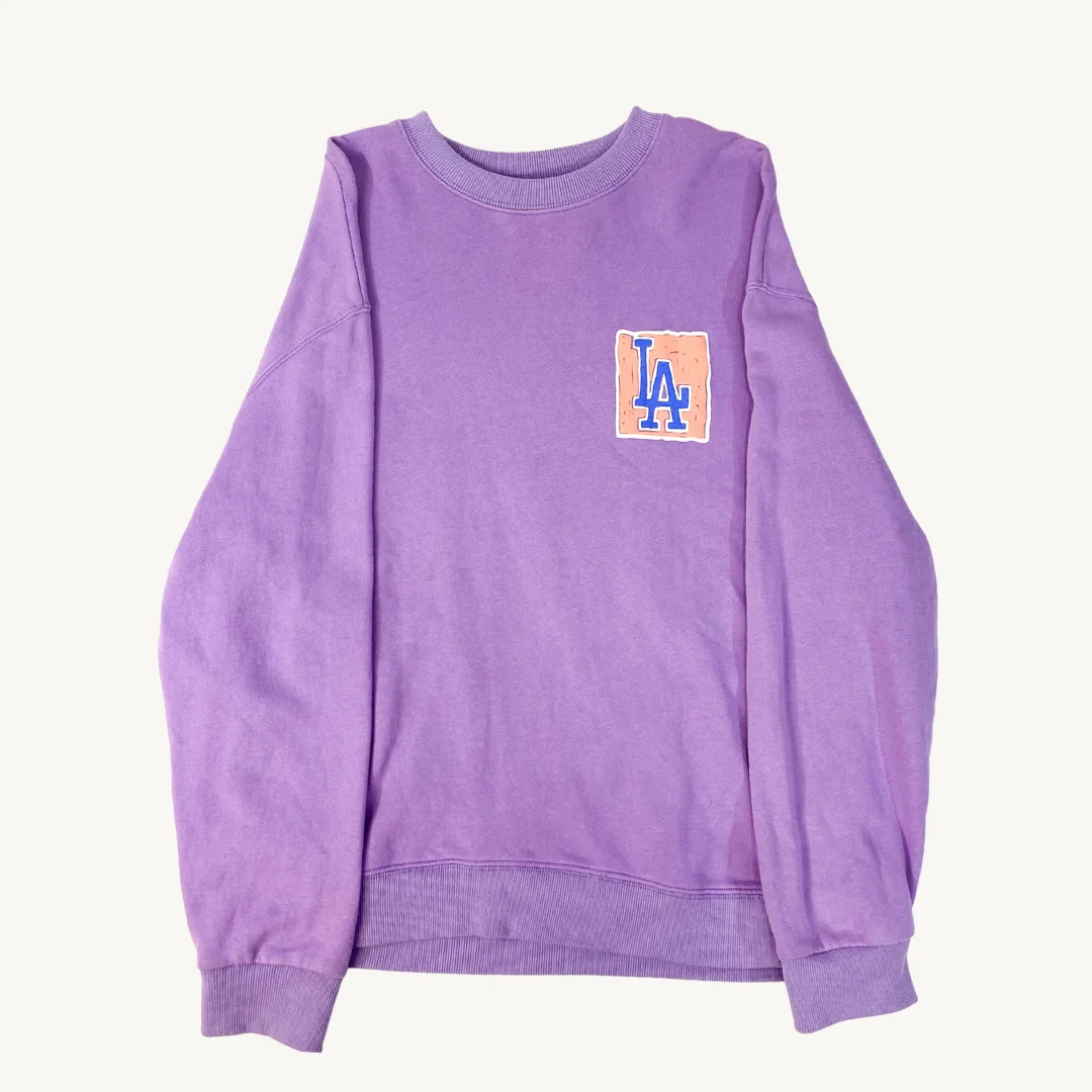 Poleron MLB Yankees morado