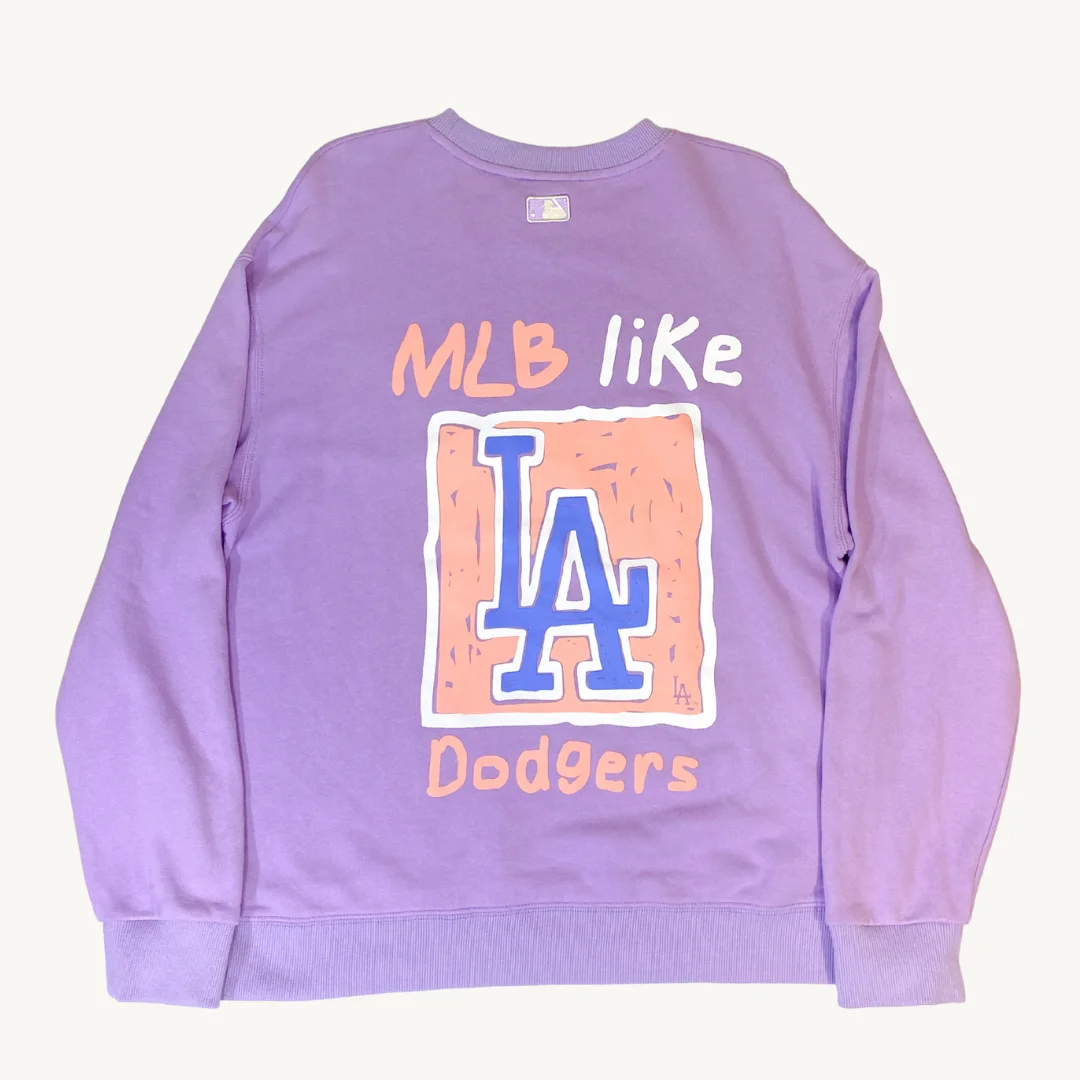 Poleron MLB Yankees morado