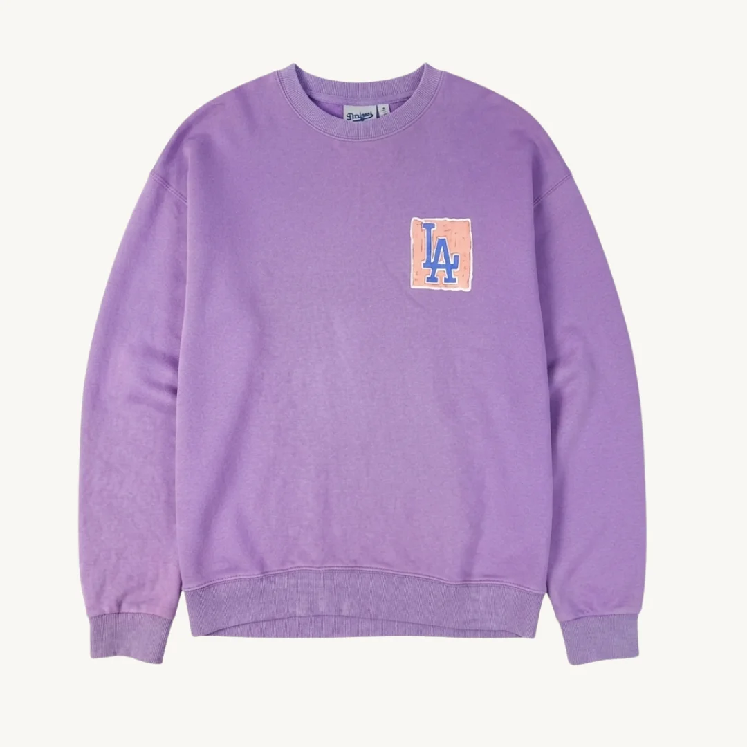Poleron MLB Yankees morado