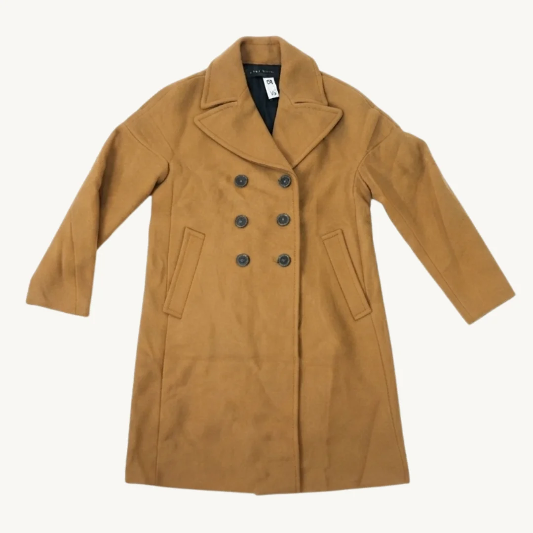 Abrigo Largo Zara Camel de Lana
