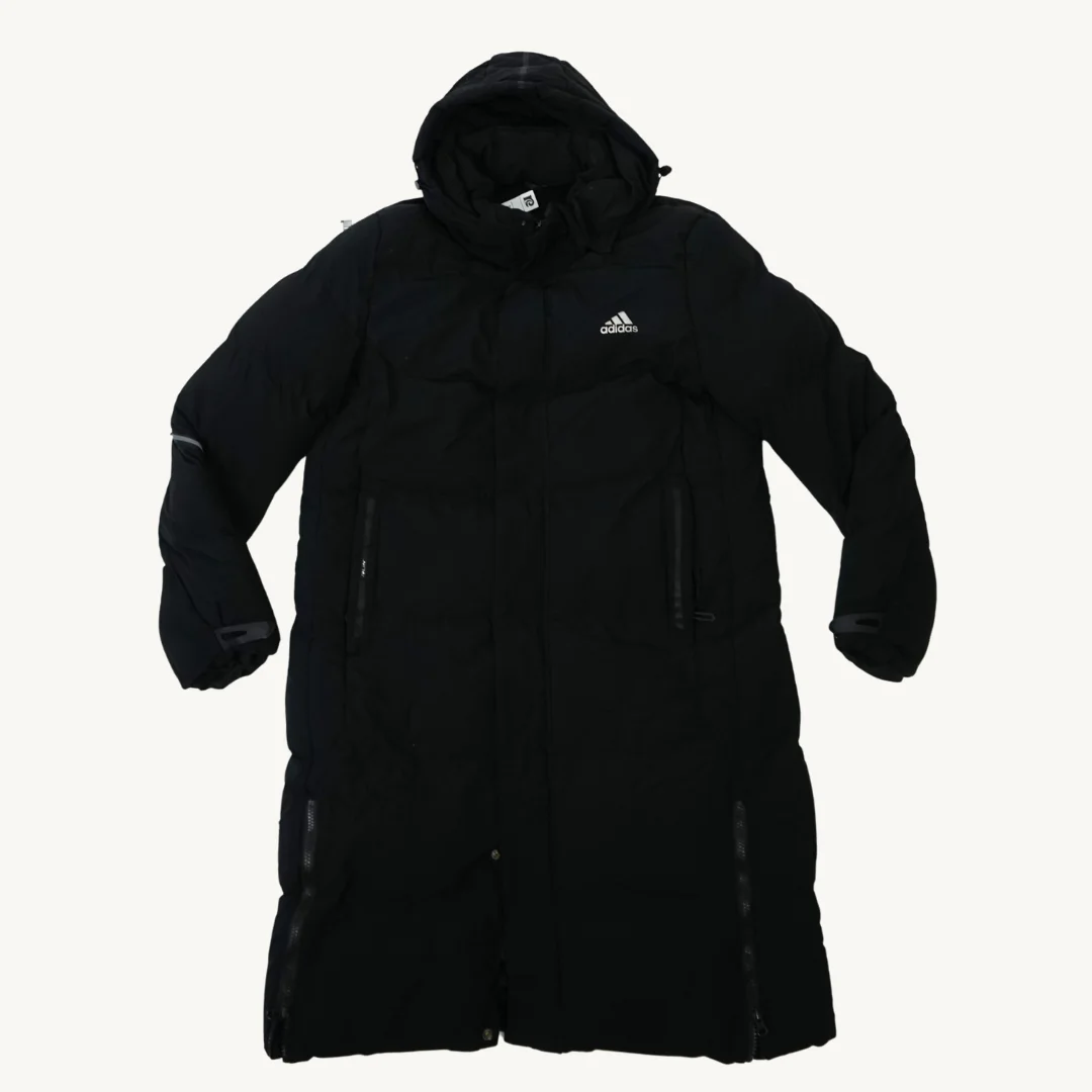 Chaqueta Larga Adidas Negra Acolchada de Invierno