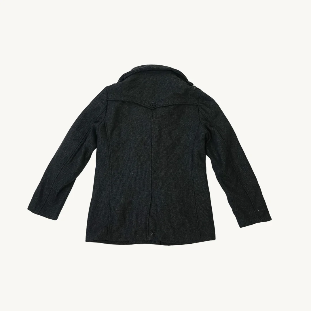 Abrigo Marinero Zara Man Gris Oscuro — foto 2