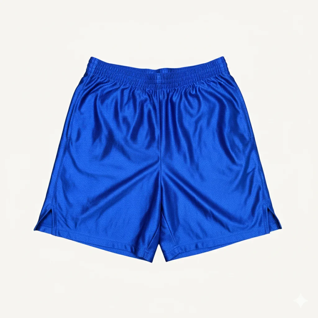 Short deportivo azul marca Nike — foto 2