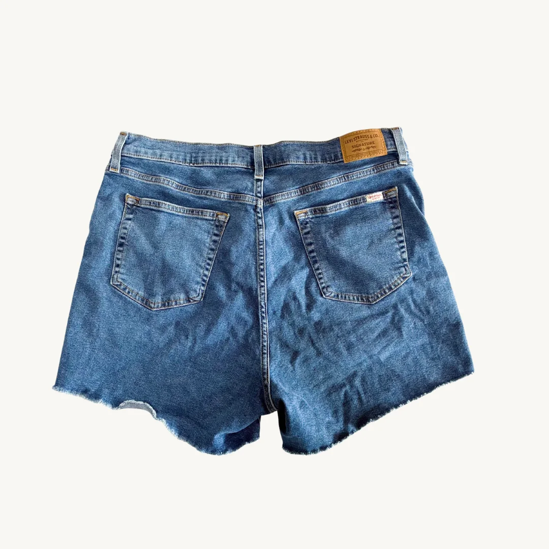 Shorts Levi's Denim - Estilo Desgastado