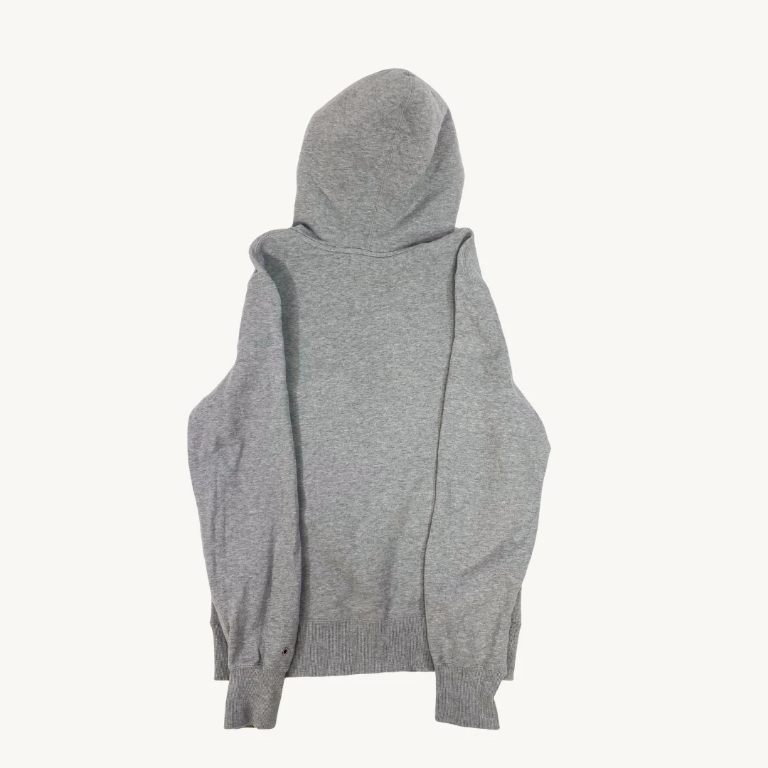 Poleron con Capucha Nike Sportswear Gris Logo Clásico
