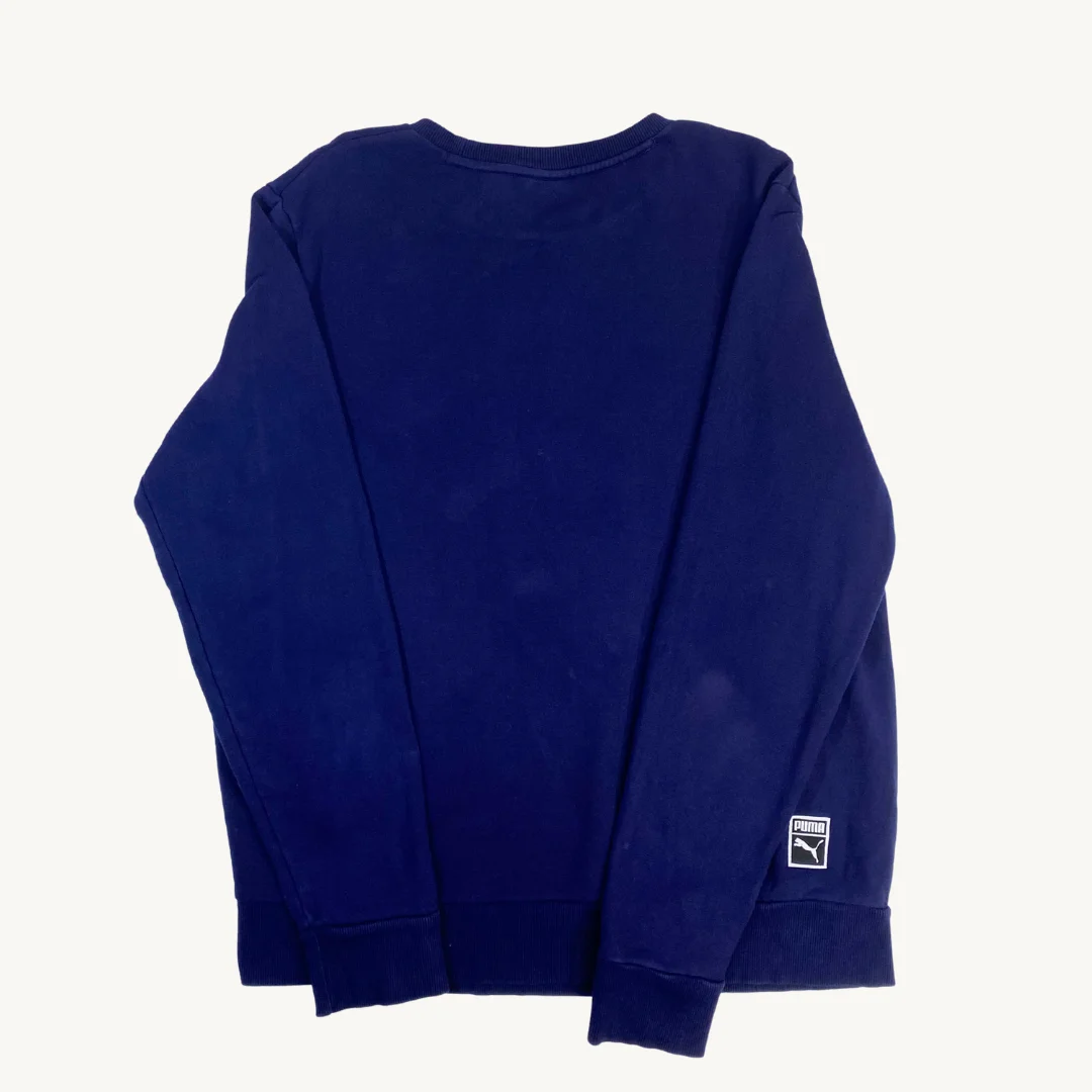 Poleron PUMA Esencial de Cuello Redondo - Clásico Minimalista
